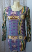 Платье женское туника модная яркая стильная мини бренд Graffic р.42-44 6230