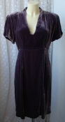 Платье женское элегантное шикарное велюр вискоза шелк Mamas&Papas р.52 6264