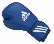 Боксерские перчатки AIBA синие ADIDAS 10ун