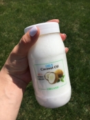Пищевое нерафинированное кокосовое масло Organic Coconut Oil Extra Virgin, холодный отжим, 0.5 л