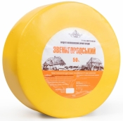 Продукт молоковмісний сирний твердий "Звенигородський",50%  жиру в сухій речовині