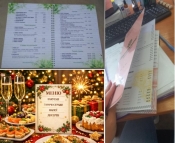 Меню друковані для сфери харчування